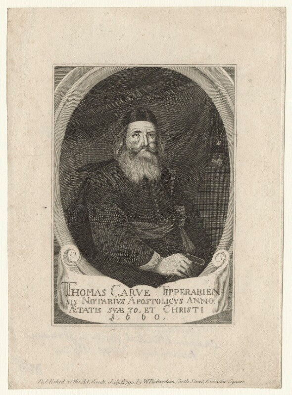 Thomas carve (carue, carew) npg d20947
