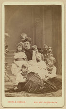 Alexandra of Denmark with her children NPG x131190