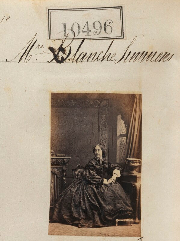 Mrs blanche simmons npg ax60210