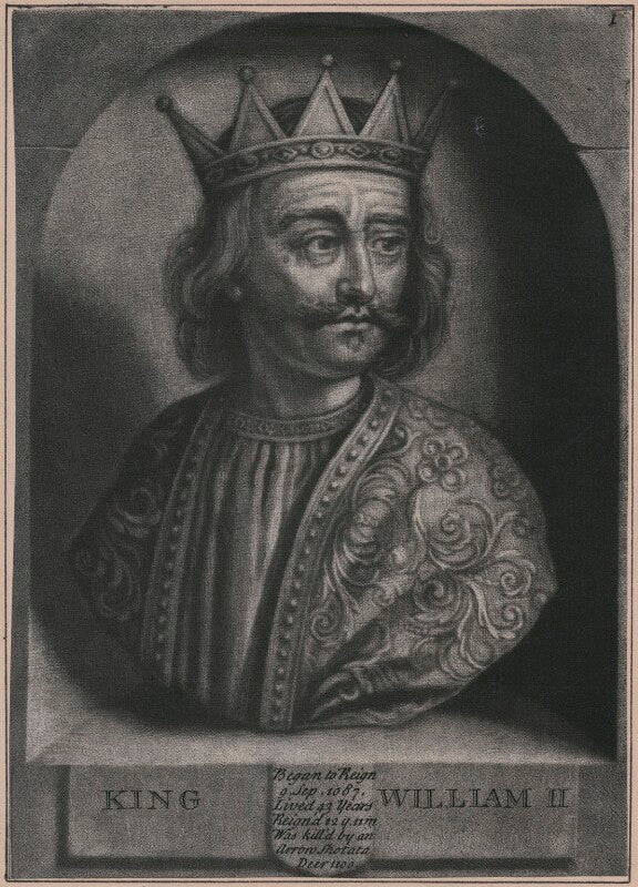 King william ii ('rufus') npg d33924