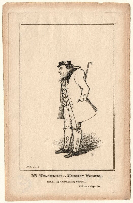 James pimbury wilkinson as hookey walker in pindar's 'walk for a wager' npg d8511