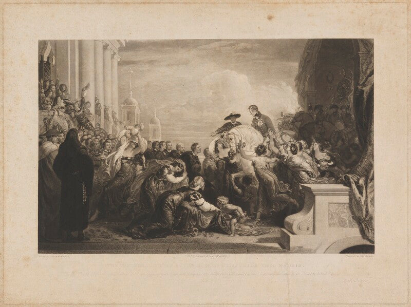 Arthur wellesley, 1st duke of wellington ('the triumphal entry of the duke of wellington into madrid') npg d37617