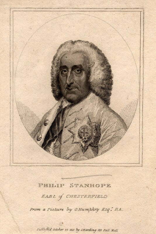 Philip dormer stanhope, 4th earl of chesterfield npg d2067