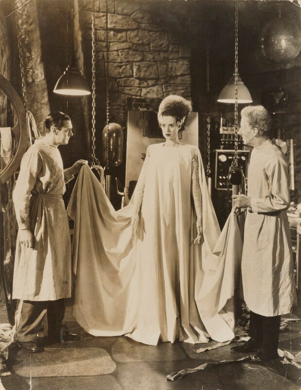 Colin clive; elsa lanchester; ernest frederic graham thesiger in 'the bride of frankenstein' npg x138131