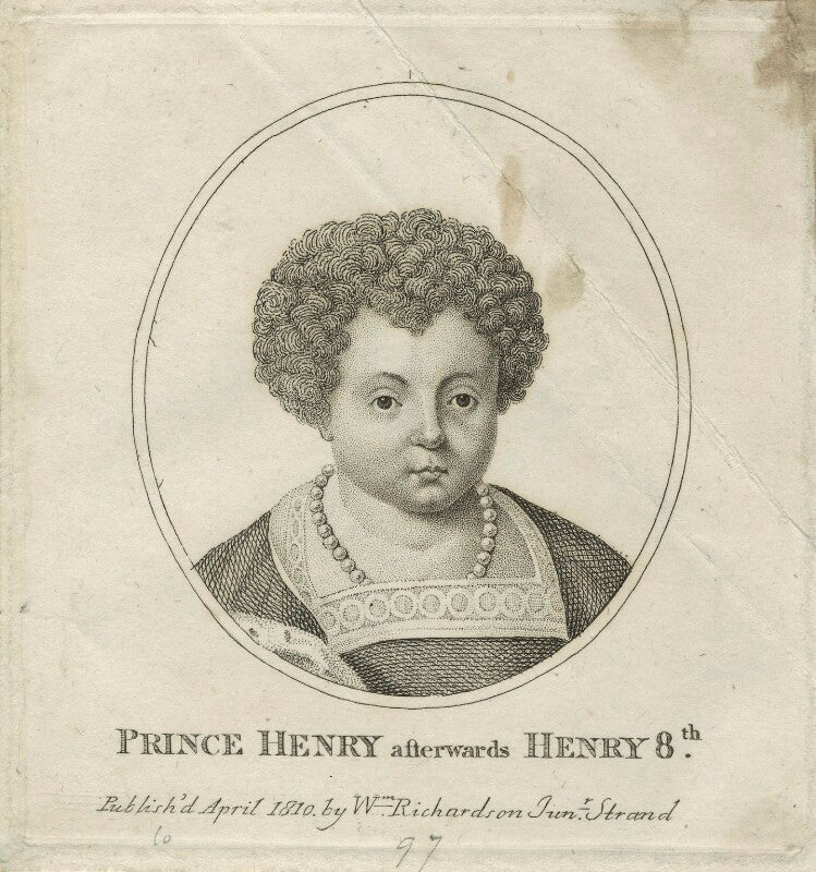 Prince Henry aftwerwards King Henry VIII NPG D23868