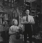 Phyllis Calvert as Patricia Chandler and Franco Coop as Esposito in 'The Golden Madonna' NPG Ax39672