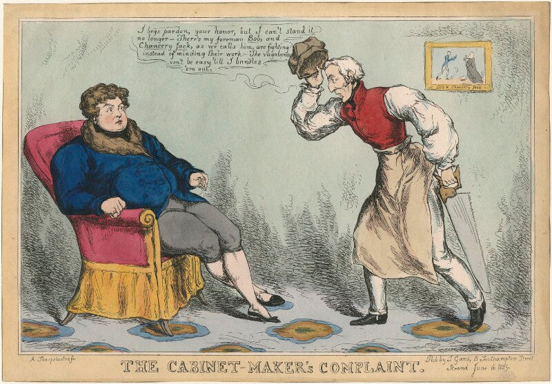 The cabinet maker's complaint npg d48782