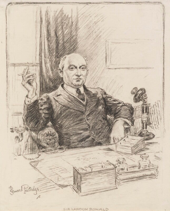 Sir landon ronald npg 3676