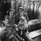 Queen Fawzieh of Iran; Mohammed Reza Pahlavi, Shah of Iran; Princess Shahnaz Pahlavi of Iran NPG x132090