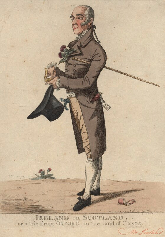 John ireland ('ireland in scotland or a trip from oxford to the land of cakes') npg d9423