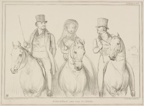 Susannah and the Elders (William Lamb, 2nd Viscount Melbourne; Queen Victoria; Henry John Temple, 3rd Viscount Palmerston) NPG D41438