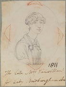 Sarah Vansittart (née Stonhouse) NPG D17650