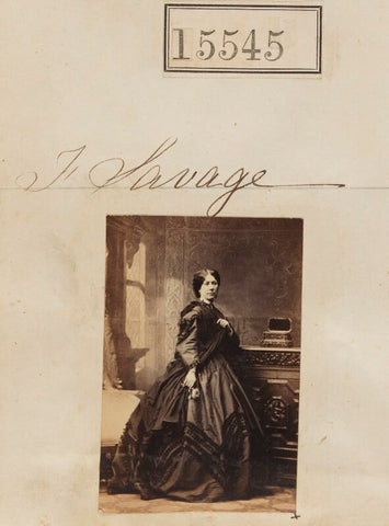 Mrs F. Savage NPG Ax63477