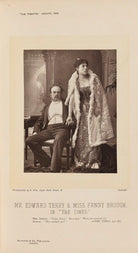 Edward Terry as Percy Egerton-Bompas; Fanny Brough as Mrs Egerton-Bompas in 'The Times' NPG Ax28825