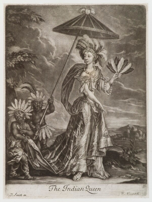 'the indian queen' (anne bracegirdle) npg d19498