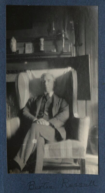 Bertrand russell npg ax141362