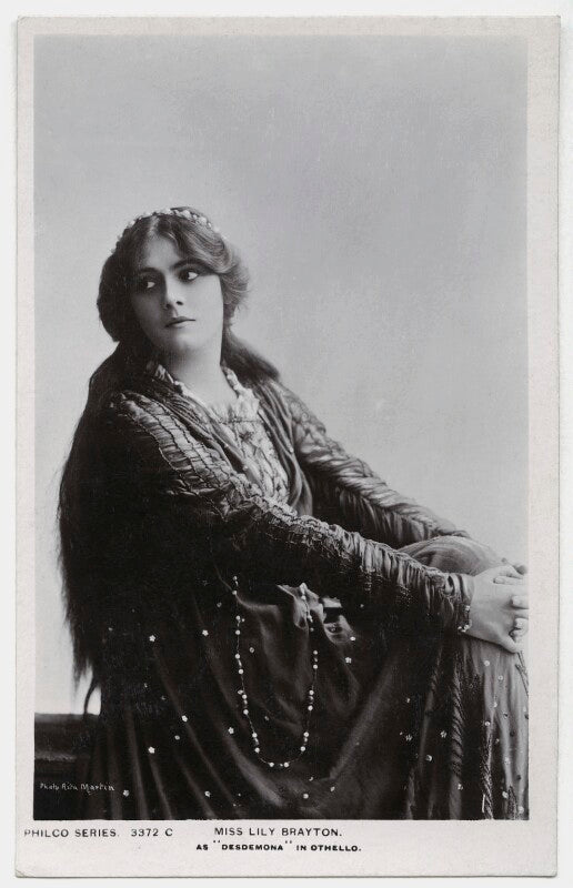 Lily brayton as desdemona in 'othello' npg x131479