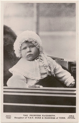 'The Princess Elizabeth, Daughter of T.R.H. Duke & Duchess of York' (Queen Elizabeth II) NPG x193276