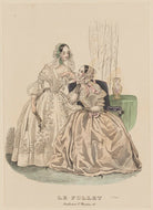 Dinner dresses, June 1841 NPG D47882