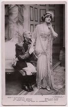 Huntley Wright as The Grand Duke Rutzinov and Lily Elsie as Angèle Didier in 'The Count of Luxembourg' NPG x139951