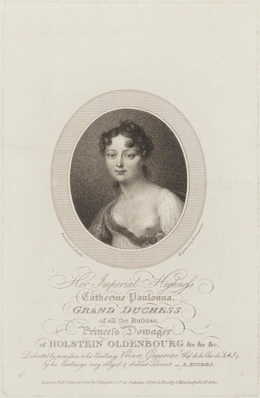 Grand duchess ekaterina pavlovna npg d15865