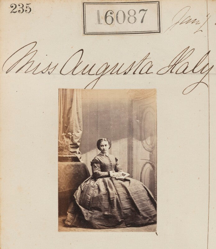 Miss augusta haly npg ax64013