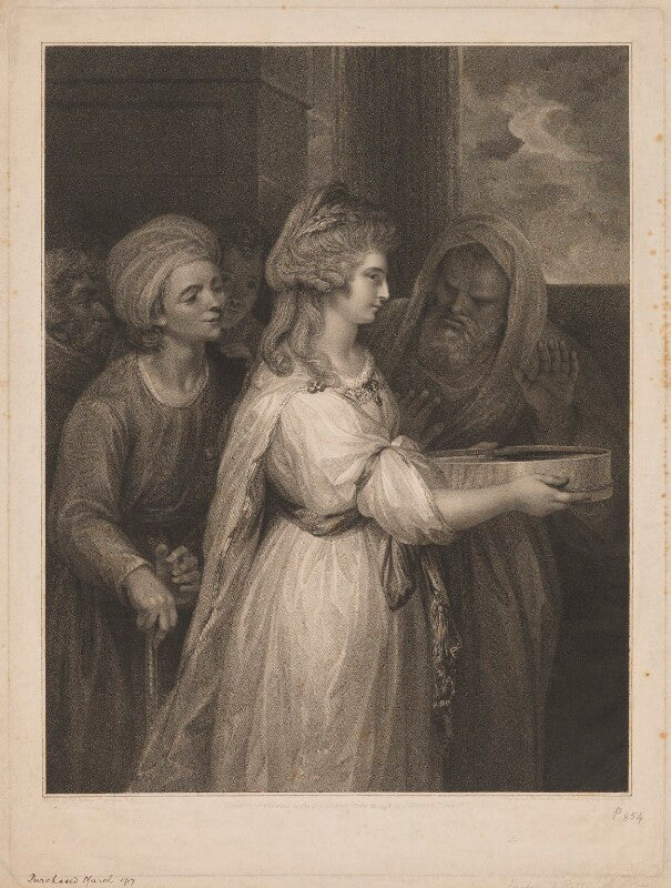 Mrs seaforth ('the vestal') npg d39970