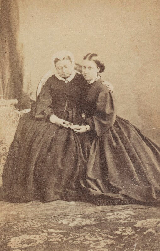 Queen victoria; princess helena augusta victoria of schleswig holstein npg ax196519