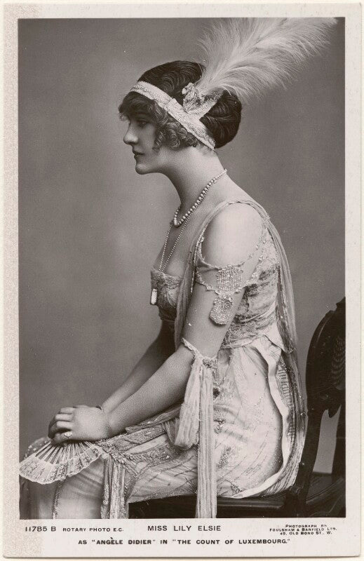 Lily elsie as 'angéle didier' in 'the count of luxembourg' npg x201079