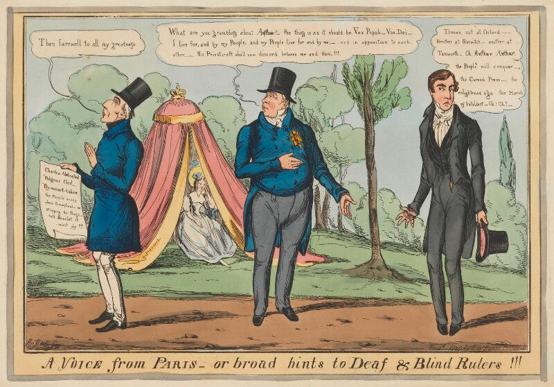 A voice from paris   or broad hints to deaf & blind rulers!!! npg d46034