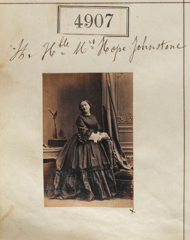 Hon. octavia sophia hope johnstone (née bosville macdonald) npg ax54915