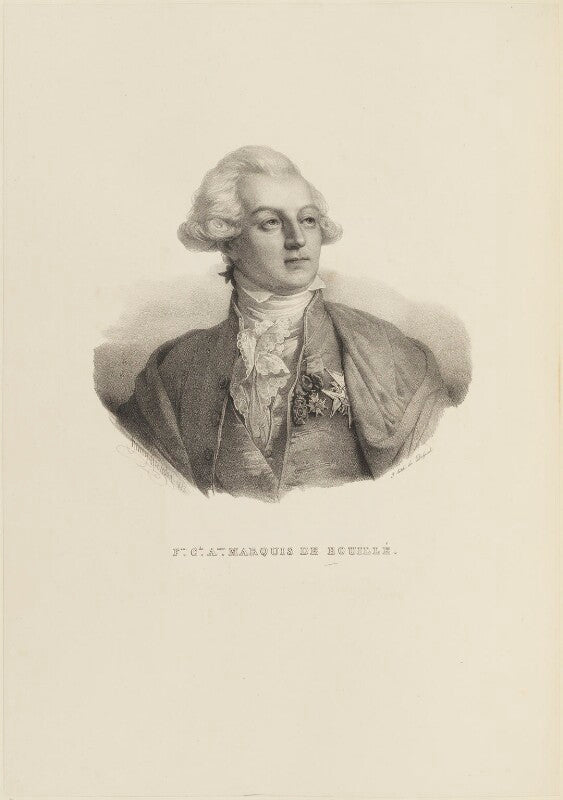 François claude amour, marquis de bouillé npg d15420