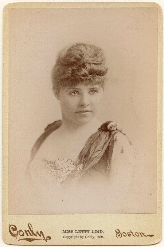 Letty lind (letitia elizabeth rudge) npg x197349