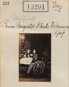 Princess Blanche d'Orléans; Princess Marguerite Adelaide d'Orleans NPG Ax62924