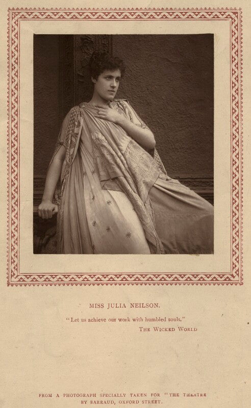 Julia emilie neilson as selene in 'the wicked world' npg x21477
