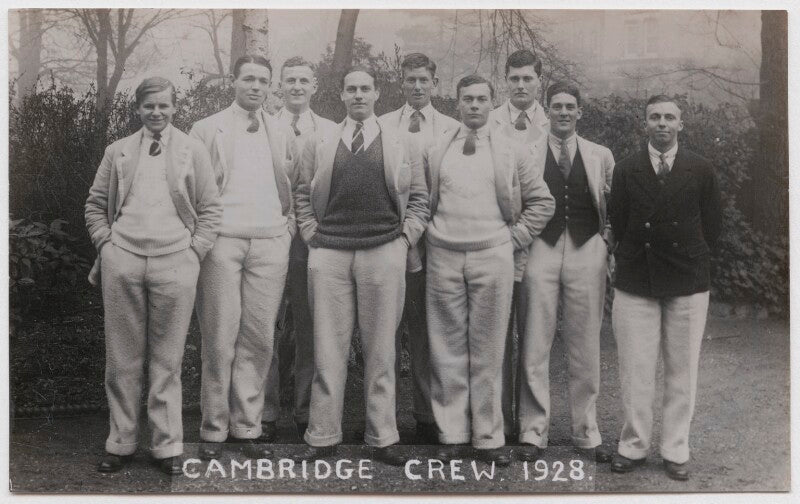 Cambridge rowing crew, 1928 npg x198230