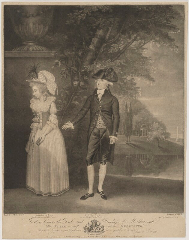 'marlborough theatricals' (charlotte nares (née spencer); lord charles spencer) npg d42017