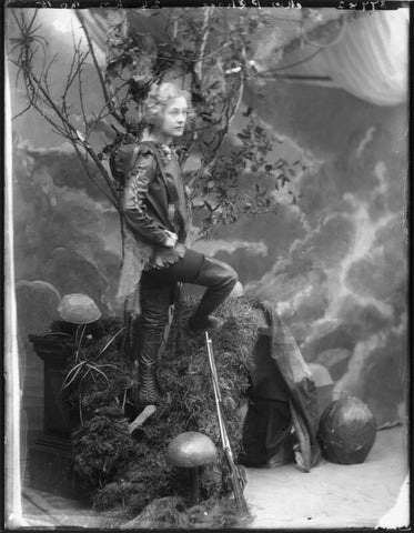 Pauline Chase as Peter Pan in 'Peter Pan' NPG x101158