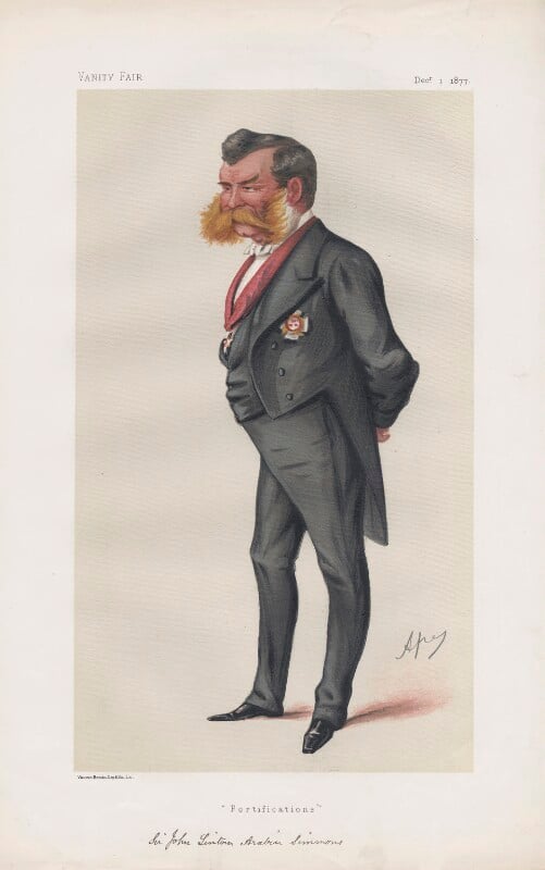 Sir john simmons ('men of the day. no. 166.') npg d43825