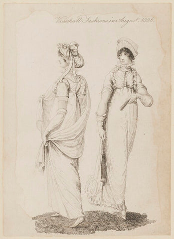 'Vauxhall Fashions in August, 1806' NPG D47500