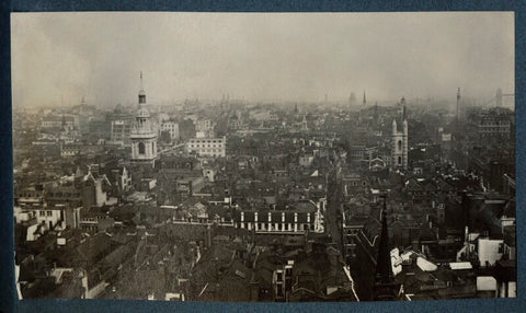 'View from the top of St. Paul's' NPG Ax143417