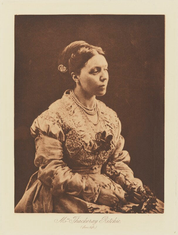 Anne isabella (née thackeray), lady ritchie npg ax29143