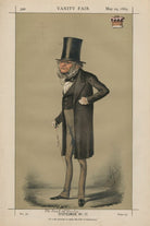 Edward Stanley, 14th Earl of Derby ('Statesmen, No. 17. "It is his mission to stem the tide of democracy."') NPG D43381