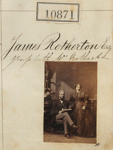 James Rotherton; Mrs Rotherton NPG Ax60577