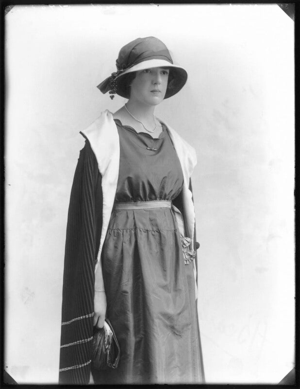 Mary frances katherine dent (née petre), 19th baroness furnivall npg x74948