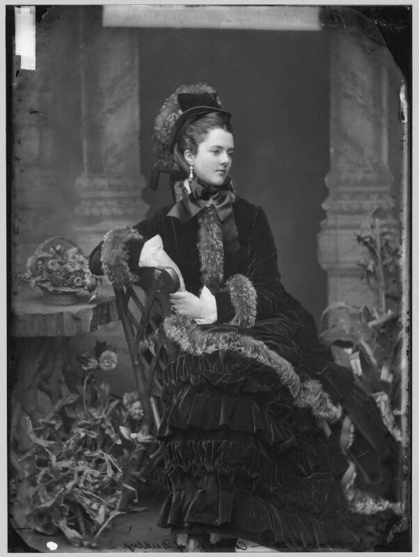 Georgina elizabeth ward (née moncreiffe), countess of dudley npg x96396