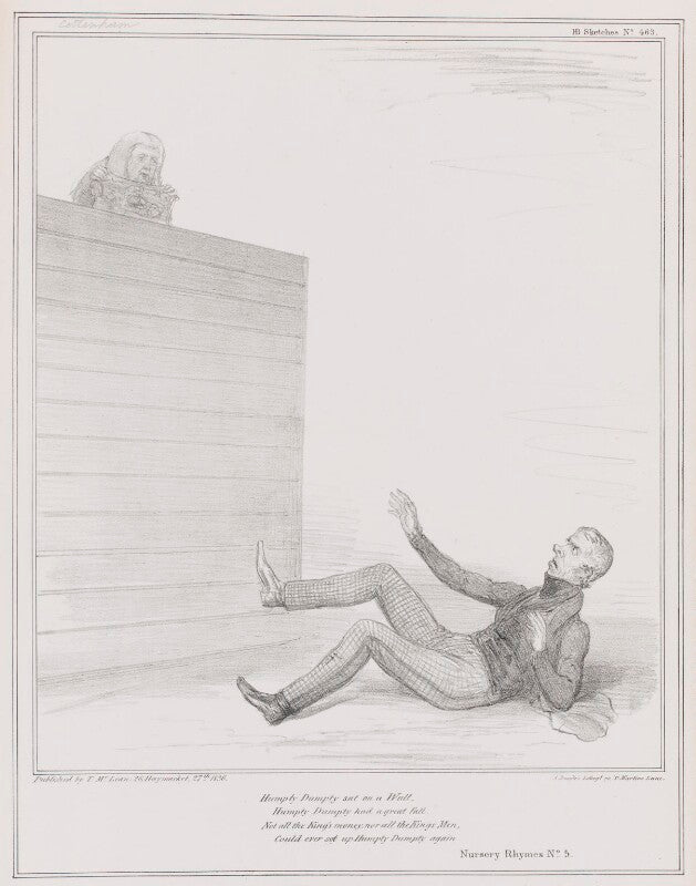 Nursery rhymes no. 5 (charles pepys, 1st earl of cottenham; charles pepys, 1st earl of cottenham) npg d41397