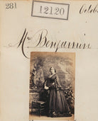Mrs Benjamin NPG Ax61795