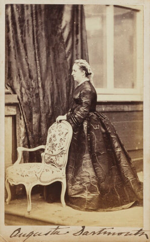 Augusta (née Finch), Countess of Dartmouth NPG Ax9728