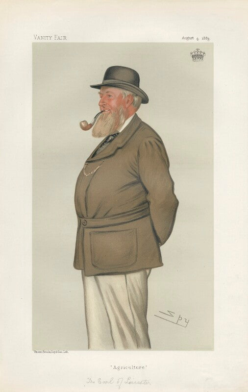 Thomas william coke, 2nd earl of leicester of holkham ('statesmen. no. 429.') npg d44132